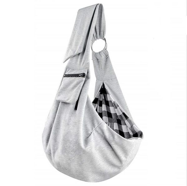 

cat carriers,crates & houses pet dog carrier sling bag breathable travel purple