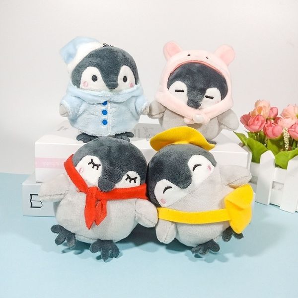 

japanese positive energy plush doll schoolbag doll pendant key chain penguin