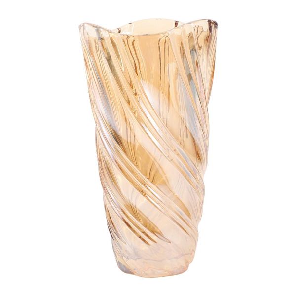 

vases 1pc electroplating wave pattern vase glass flower arranging hydroponic