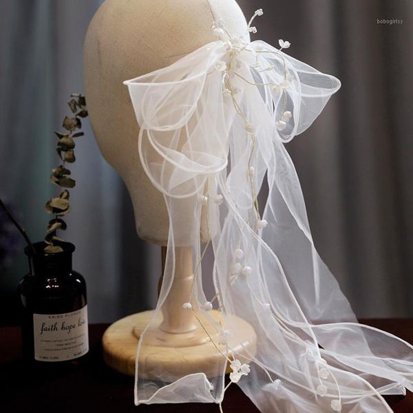 

bride wedding hair accessories yarn flower bridal headwear haar accessoires for women tocado novia ozdoby do wlosow fascinator1