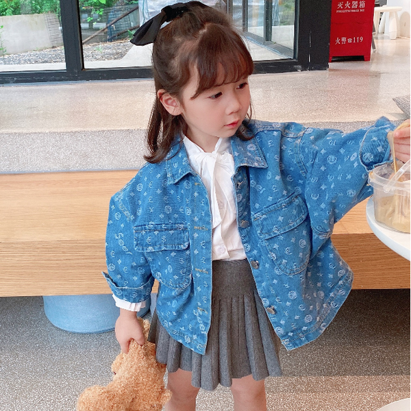 

fashion toddler baby girl jacket and coat 2021 autumn kids clothes girls windcoat children clothes outerwear, White
