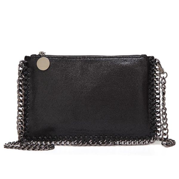 

evening bags 2021 brand women's handbag chain bag tote fashion casual female solid color messenger shoulder cluth purse