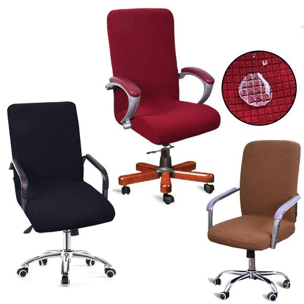 

chair covers waterproof office cover universal jacquard computer boss water-repellent modern rotating swivel seat protector