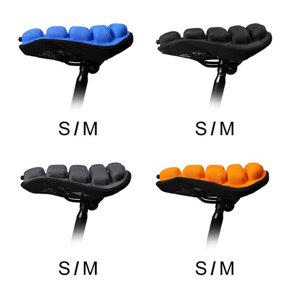 

bike saddles 3d seat inflatable tpu saddle pad absorption cushion