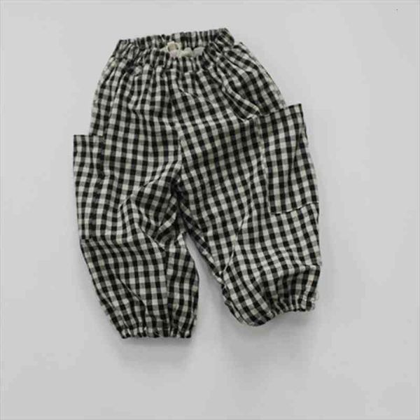 

winter korean style kids plaid pants thicken warm velvet lining children clothes baby boys trousers, Blue