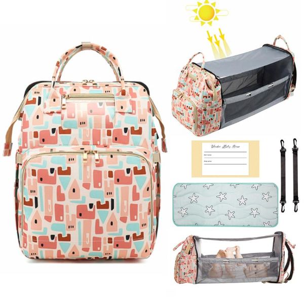 

diaper bags multifunctional camouflage mommy bag waterproof large capacity backpack for outdoor and storage baby supplies