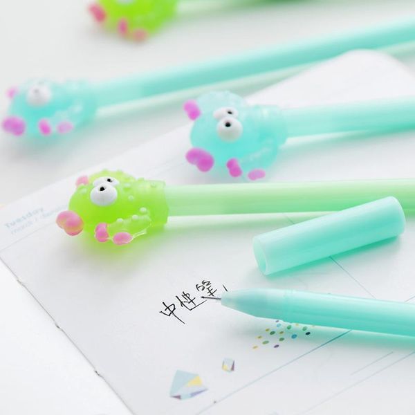 

gel pens jonvon satone 12 pcs creative cartoon cactus neutral pen office learning signature needle korean stationery