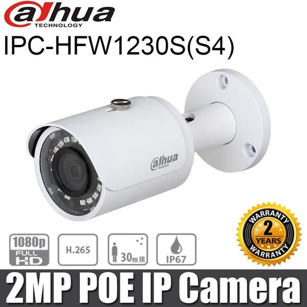 

dahua ipc-hfw1230s 2mp ip camera replace ipc-hfw1320s outdoor day&night poe ir 30m ip67 security cctv ipc-sf125 cameras