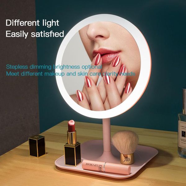 

compact mirrors table mirror beauty ring light tools for po fill small vanity led dressing makeup