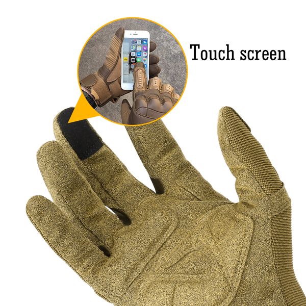 

fashion full finger gloves touch screen army military tactical glove paintball airsoft shooting combat bicycle mittens men womeng, Blue;gray