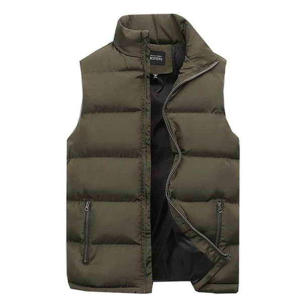 

men's vests fashion mens jacket men thicken waistcoat sleeveless vest spring thermal soft casual coats male cotton, Black;white