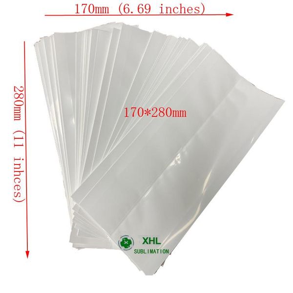

window stickers 170w*280mmh white and transparent sublimation shrink wrap