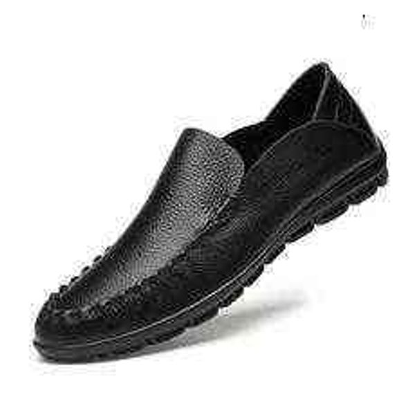 

tangzuo 3281 casual leather shoes, , 37-44,, Black