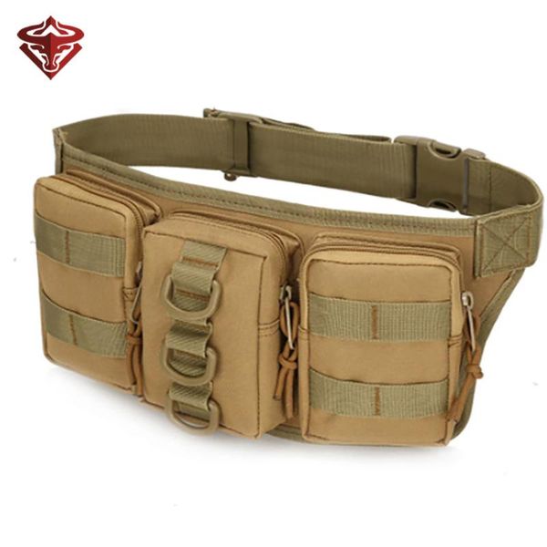 

outdoor bags tactical waist bag military waterproof nylon camping hiking backpack pouch hand bolsa style mochila