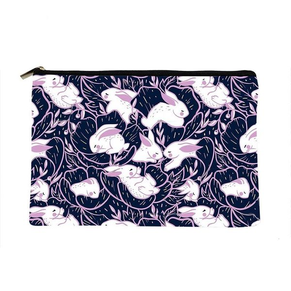 

cosmetic bags & cases women the bunnies sleep printed make up bag fashion cosmetics organizer for travel colorful storage lady