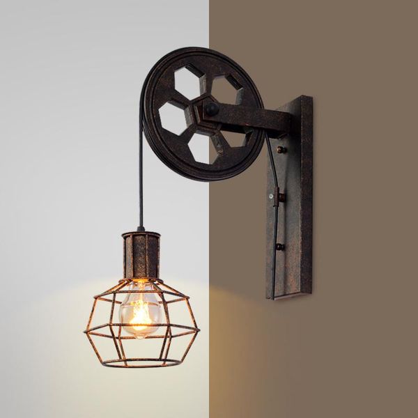 

wall lamp japan industrial decor rope aisle corridor bedroom