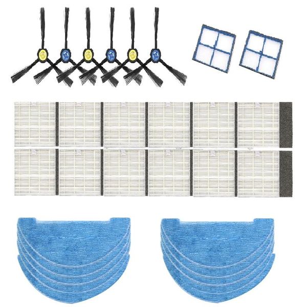 

robot vacuum cleaner hepa filter side brush mop cloth for ilife v8 v8s x750 a7 x800 x785 v80 parts accessory type cleaners