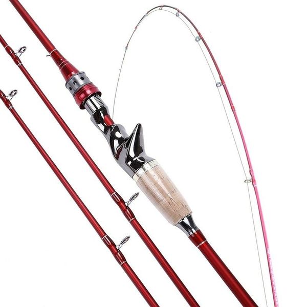 

sougayilang 2.1m 2.4m spinning/casting portable travel rods 4 section lure fishing spinning ultralight carp pesca boat