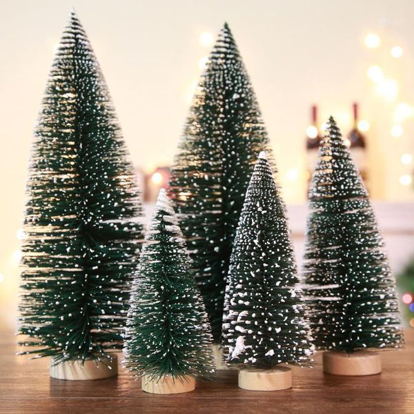 

christmas decorations mini tree stained white cedar desksmall window decoration children's ceremony