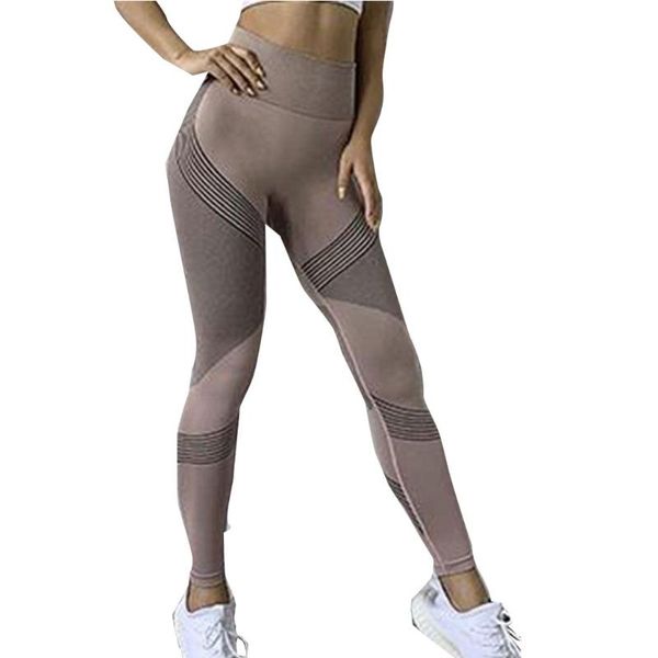 

women high waist bulift workout leggings striped gym sports tights yoga pants outfit