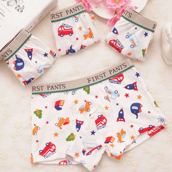 

combed 95% cotton cute car cartoon children's underwear lycra boys', Camo