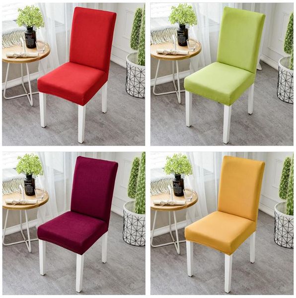

color chair cover spandex stretch elastic slipcovers seat banquet case room covers wedding for dining el kitchen