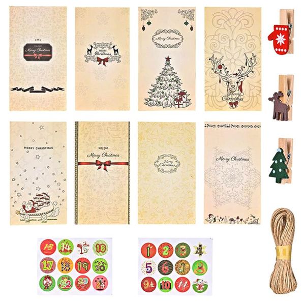 

gift wrap 1 set exquisite stylish paper pouch present bag xmas candy for party