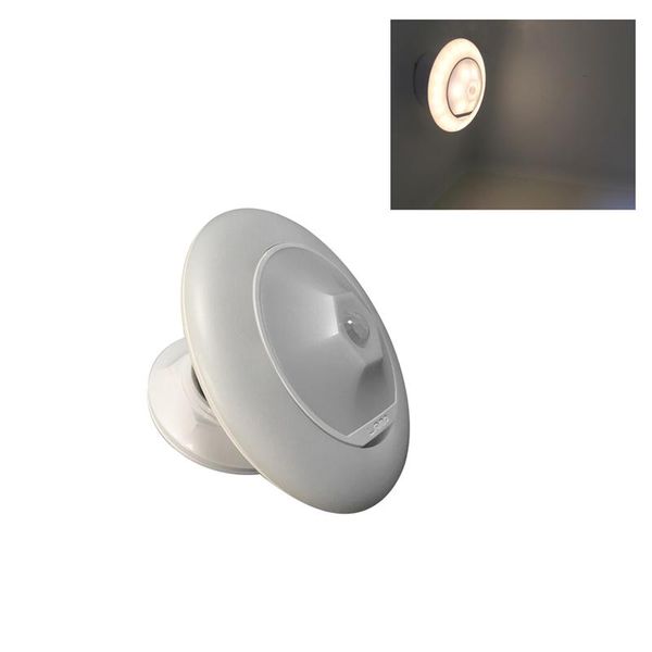 

gylbab mini 360 degree magnet pir body sensor night light closet wardrobe cabinet rechargeable torches