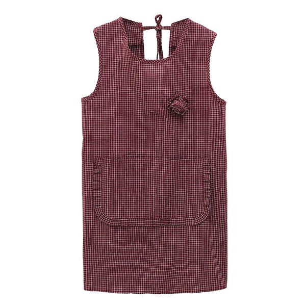 

apron waistcoat overclothes women's household kitchen purified cotton vest oil-proof fashion men's sleeveless overalls aprons