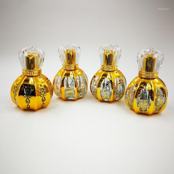

pumpkin bronzing glass spray perfume bottle 10pcs/lot storage bottles & jars1
