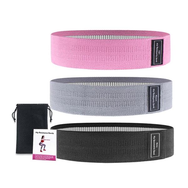 

resistance bands fitness hip ring elastic band thigh squat pull indoor exercise