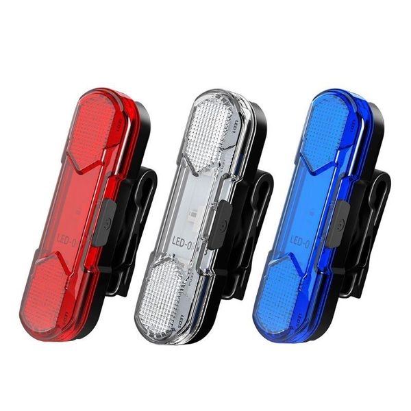 

high brightness bike rear light usb powerful led bicycle warning tail rechargeable outdoor night riding cycling lights