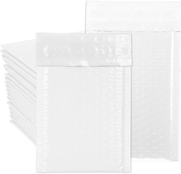 

packing bags 50pcs big size mailer poly bubble padded mailing envelopes for gift packaging business