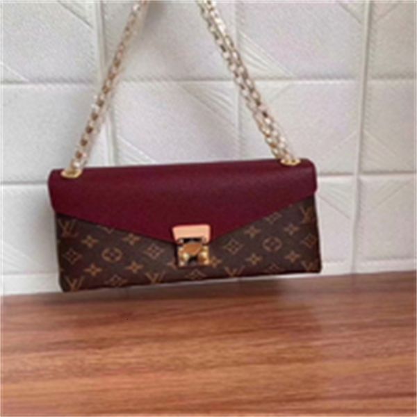 

brand designer luxury m41200 purple chain bag women handbags iconic bags handles shoulder bags totes cross body bag clutches evening
