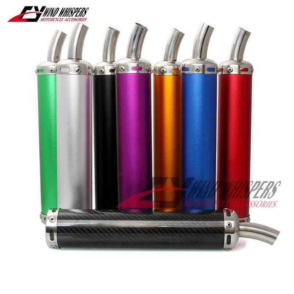 

motorcycle exhaust system 360x60mm 50-250cc two stroke scooter dirt universal modified pipe for nsr250 tzr125 tzm150 rvg250 tsr200