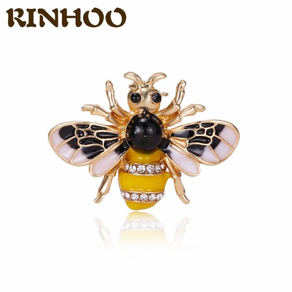 

enamel bumblebee brooches men womens alloy yellow bee insect brooch christmas gift brooch banquet pins coat accessoriesdio chan contact, Gray