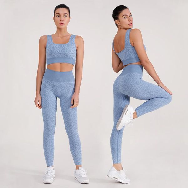 

seamless women yoga set workout sportswear fitness tracksuits crop high waist leggings sports suits gym clothing outfit