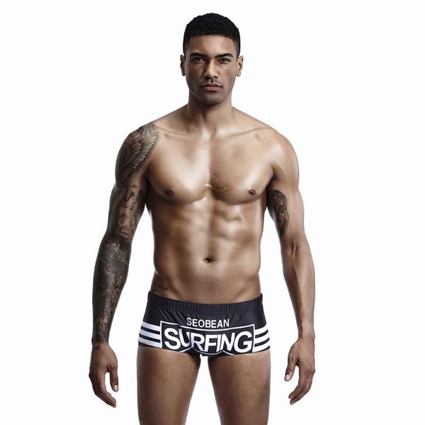 

men swimwear swimsuits seobean man boxer swimming trunks two-piece suits