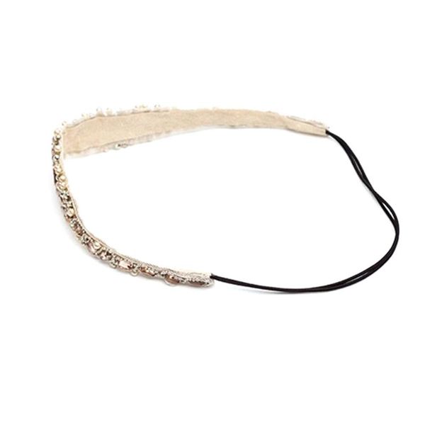 Luz rosa europeia e americana acessórios puramente lace lace frisado headband misturado acessório de moda rhine f4g0