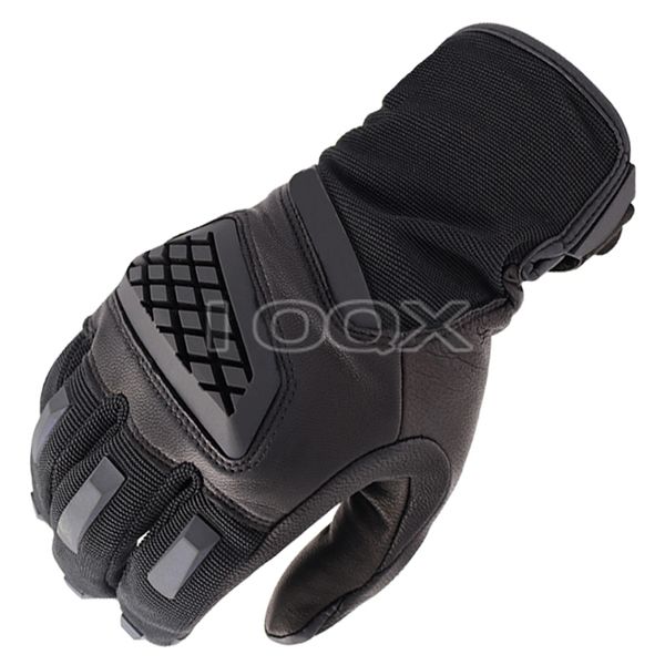 

new black motorcycle glove racing gloves genuine leather motorbike mx gloves