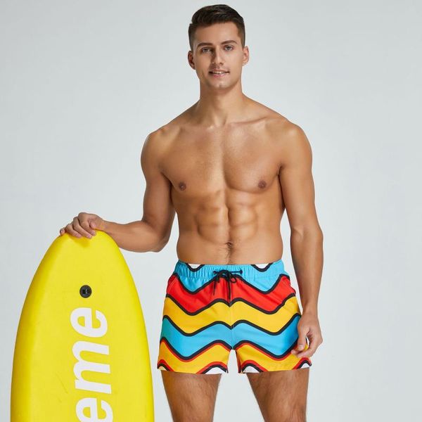 

men's swimwear casual swim trunks shorts beach running sports surf