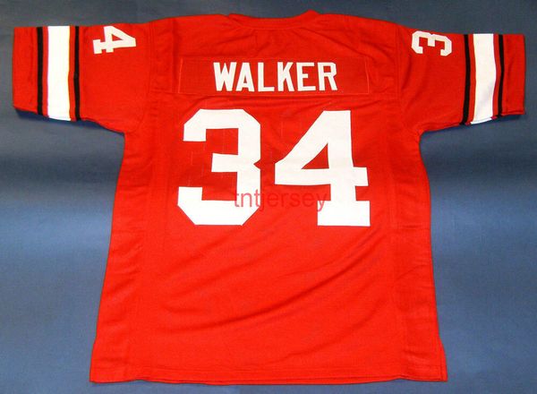 

custom herschel walker georgia bulldogs jersey stitched add any name number, Black