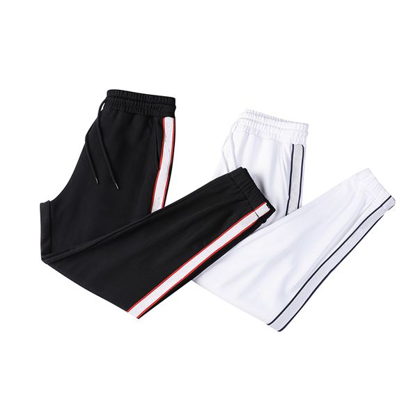 Pantaloni da uomo 2021 Autunno Inverno Pantaloni da donna da uomo Nero Bianco Casual Elastico con coulisse Pantaloni sportivi Uomo Donna Jogger Z230728