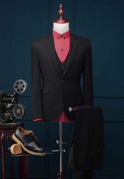 

arrival groom tuxedo 13 styles groomsmen notch lapel wedding/dinner suits man bridegroom (jacket+pants+vest) b355 men's & blazers, White;black