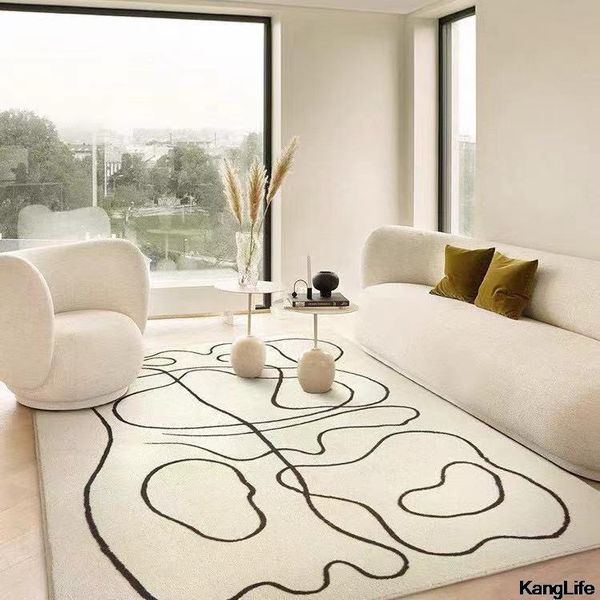 

carpets minimalist livingroom carpet bedroom nordic ins wind bedside blanket household coffeetable decorations 2x3m abstract