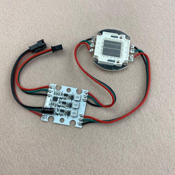 

high power ws2811 controlled led pixel module;addressable rgb full color modules