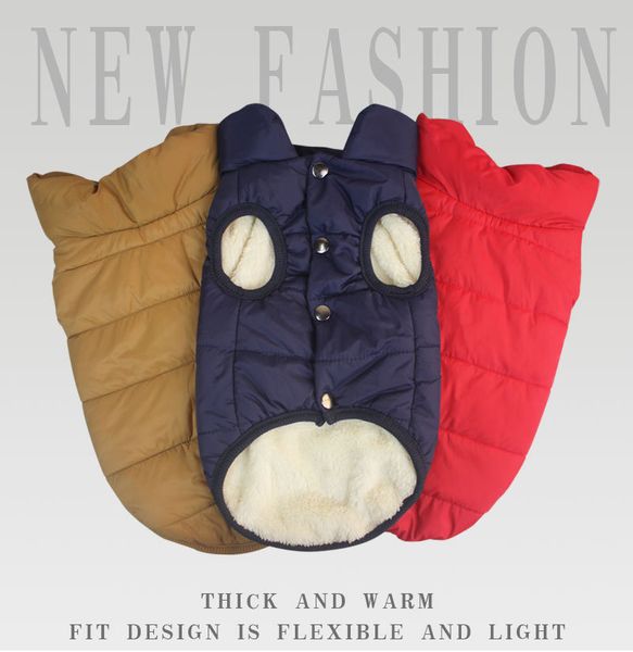 

dog thickened cotton et p winter wind and snow fashion vt warm suit