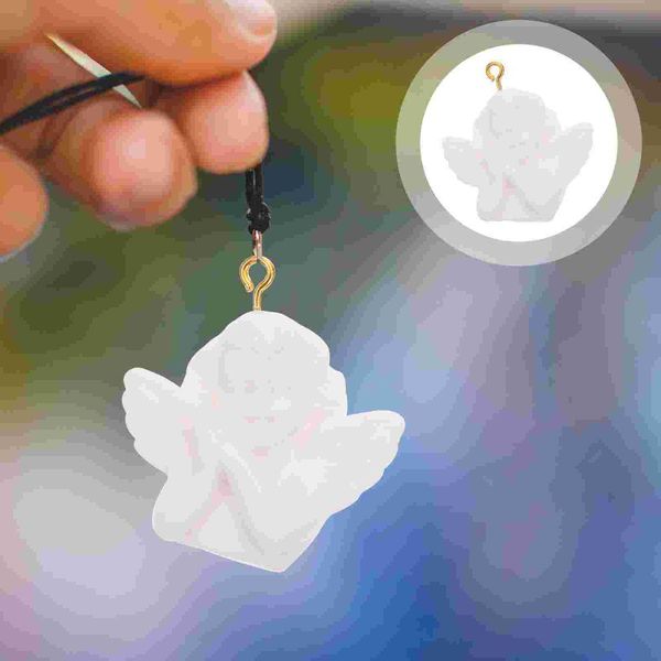 

charms 10pcs diy jewelry pendants resin angel making accessories, Bronze;silver