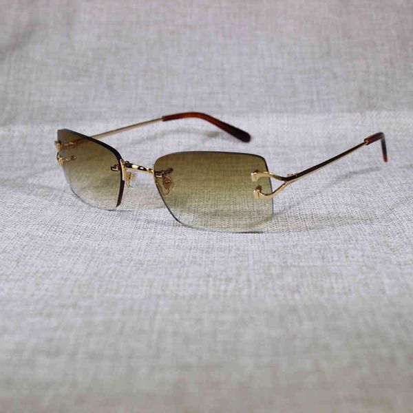 

factory direct price vintage rimless men accessories metal clear glasses frame square gafas oculos shades luxury eyeglasses, White;black