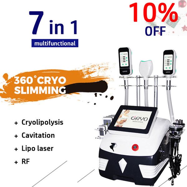 

cryolipolysis machine salon lipolaser 4 cryo handles cool slimming cavitation fat reducing machines for weight loss